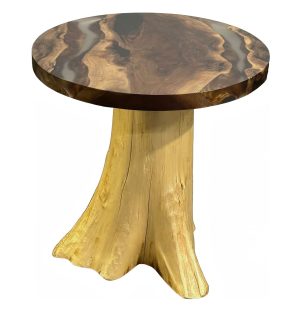 Joshua Live Edge End Table