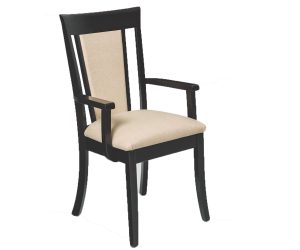 Washington Low Back Upholstered Arm Chair