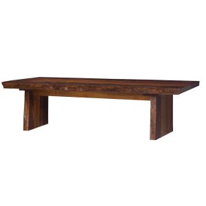Burr Oak Live Edge Bench