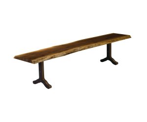 Pine Grove Strada Live Edge Bench