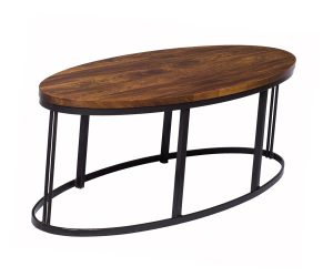 Mark Twain Oval Coffee Table