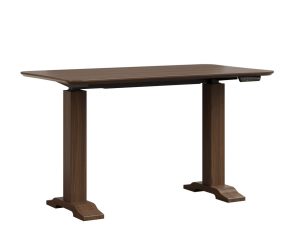 Tappan Adjustable Standing Desk with Wood Base