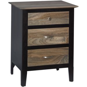 Great Smoky 3-Drawer Nightstand