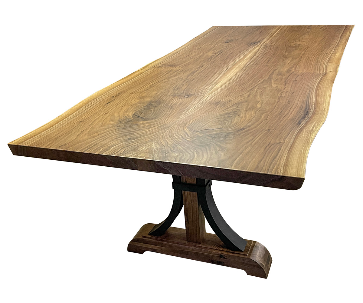 Mammoth Bookmatched Live Edge Dining Table