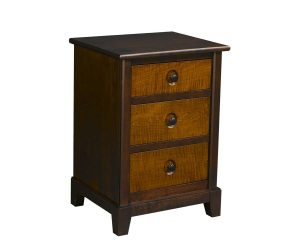 Pinnacles 3-Drawer Nightstand