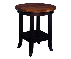 Poe Round End Table