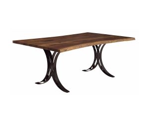 Pine Grove C Live Edge Dining Table